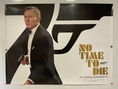 Lot 88 - A set of three NO TIME TO DIE (2021) UK Quad,...