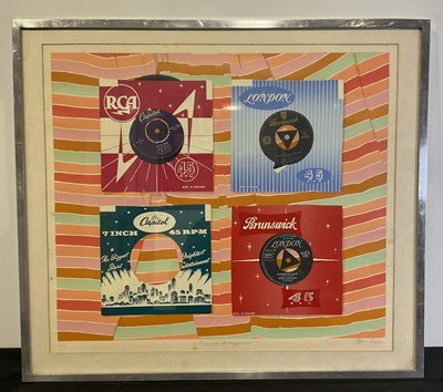 Lot 259 - JAN BROWN - "Apopular arrangement" lithograph...