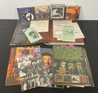 Lot 424 - A collection of Jazz musician autographs to...