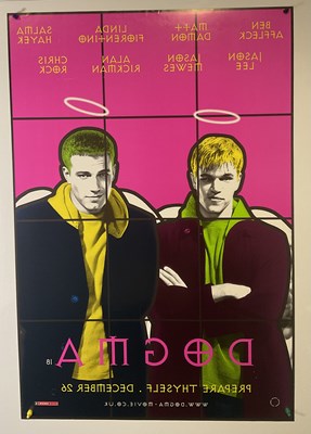 Lot 16 - DOGMA (1999) UK Quad and one sheet film...