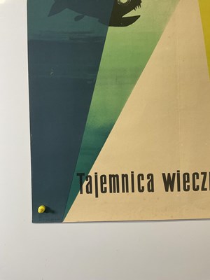 Lot 265 - MYSTERY OF THE ETERNAL NIGHT (1956) Polish...