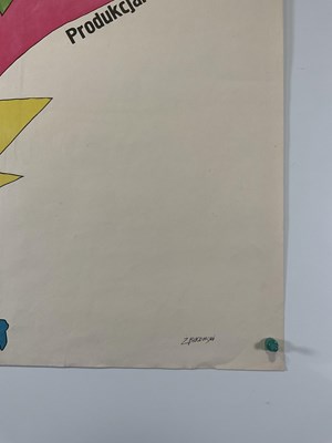 Lot 62 - THE GRADUATE (1968) Polish medium film poster...