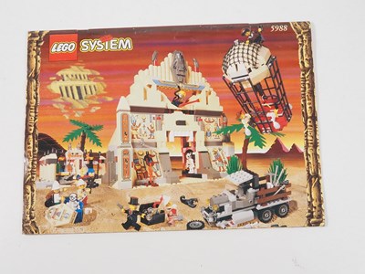 Lot 1 - LEGO - ADVENTURERS #5988 - Desert Pharoah's...