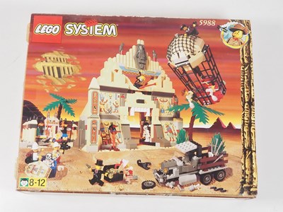 Lot 1 - LEGO - ADVENTURERS #5988 - Desert Pharoah's...