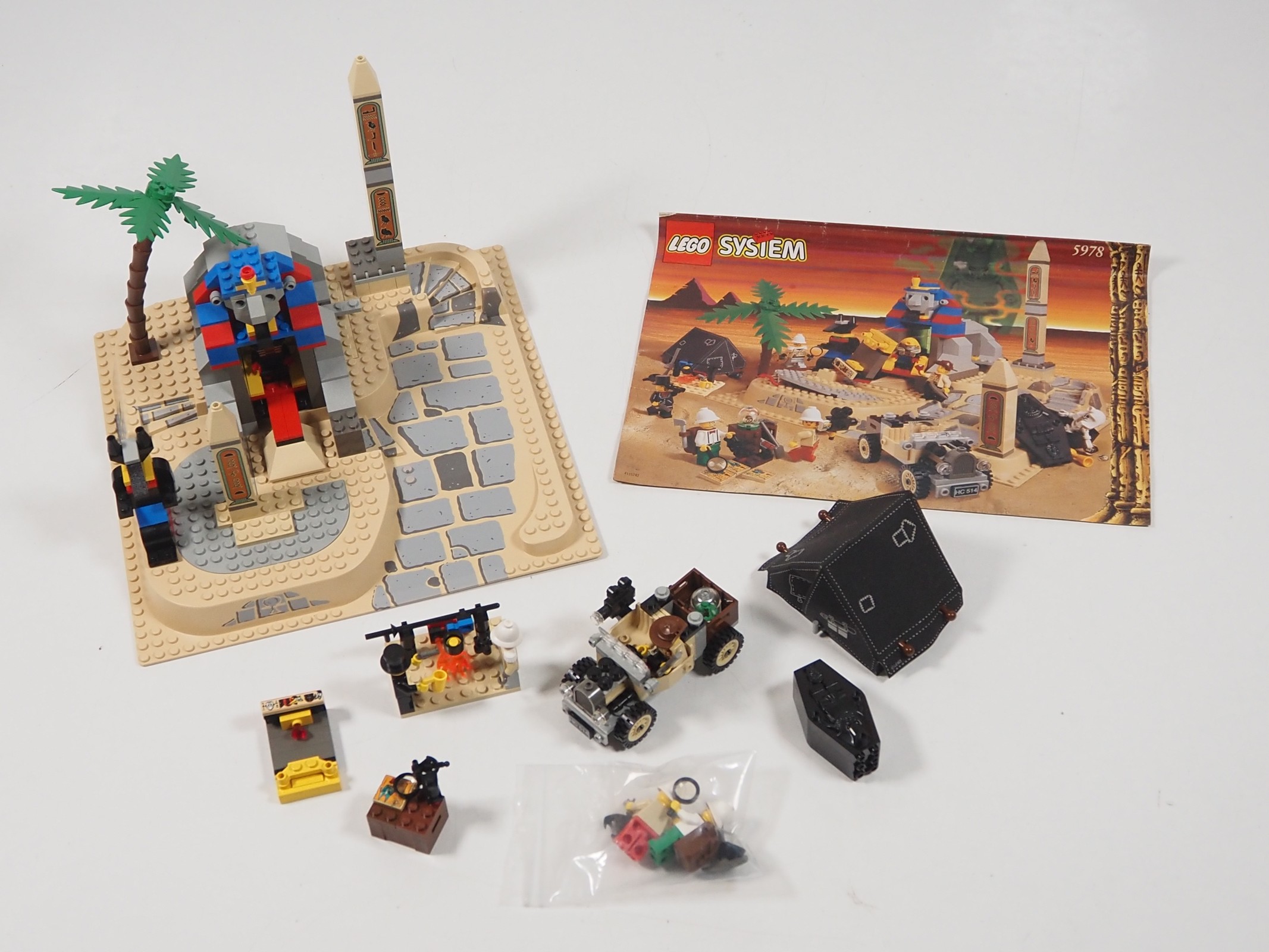 Lot 2 - LEGO - ADVENTURERS #5978 - Desert Sphinx