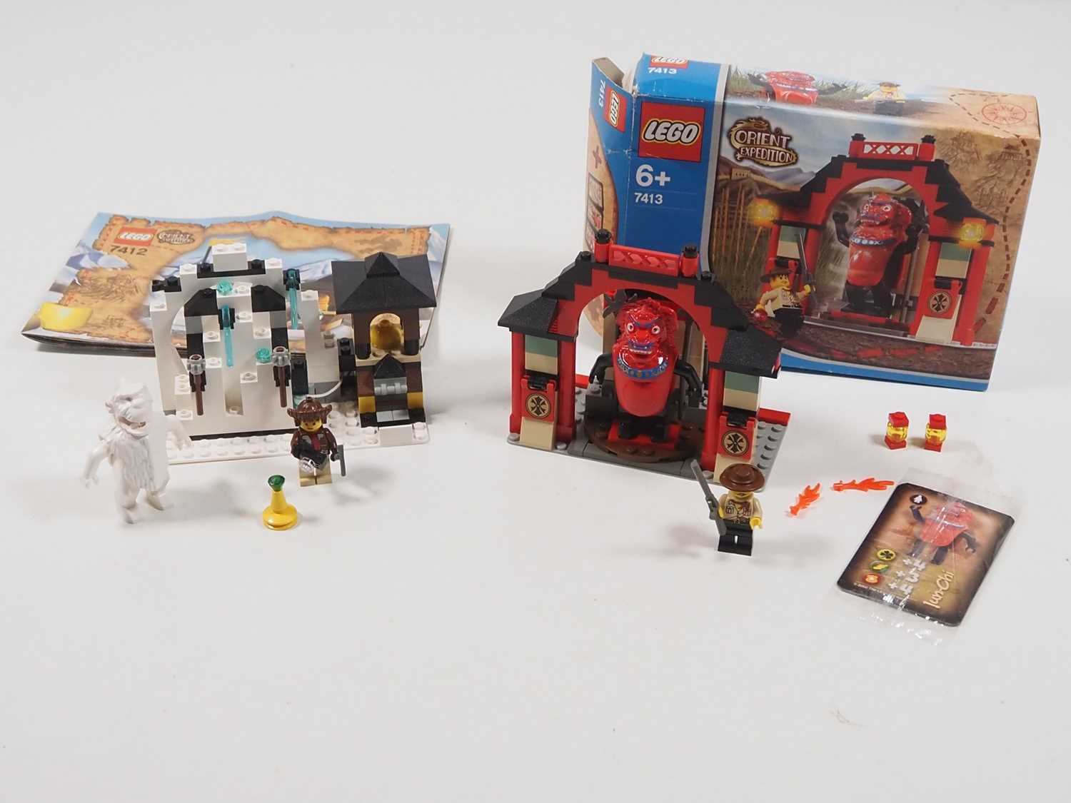 Lot 10 - LEGO - ADVENTURERS - A pair of Orient...