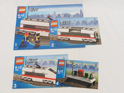 Lot 57 - LEGO - CITY #7897 RC Train - Passenger Train -...