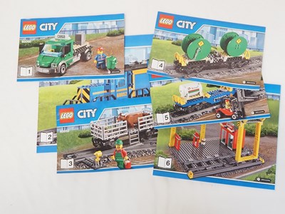 Lot 60 - LEGO - CITY #60052 RC Train - Cargo Train -...