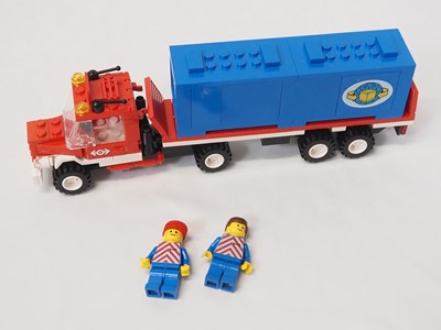 Lot 74 - LEGO - TRAIN #4549 9v Container Double Stack -...