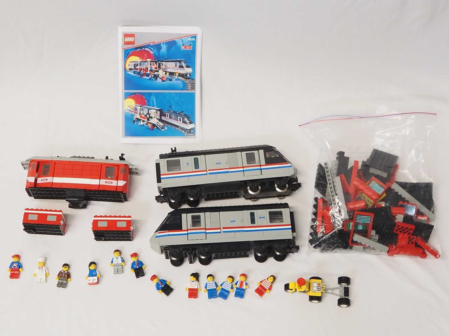 Lot 75 - LEGO - TRAIN - A selection of parts (not...