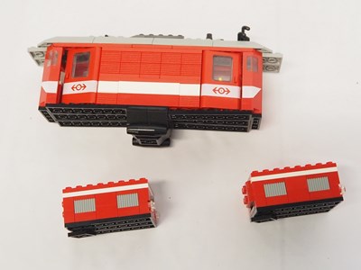 Lot 75 - LEGO - TRAIN - A selection of parts (not...