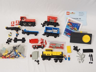 Lot 77 - LEGO - TRAIN - A selection of parts (not...