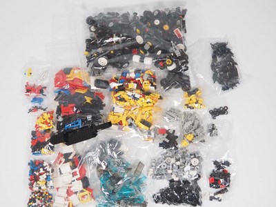 Lot 197 - LEGO - A large quantity of vehicle parts and...