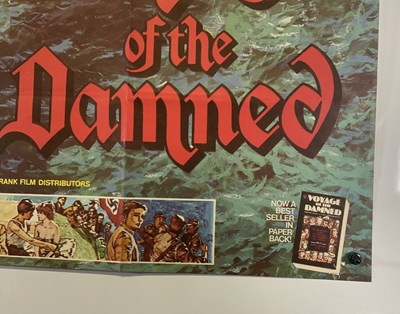 Lot 84 - VOYAGE OF THE DAMNED (1976) UK Film poster for...