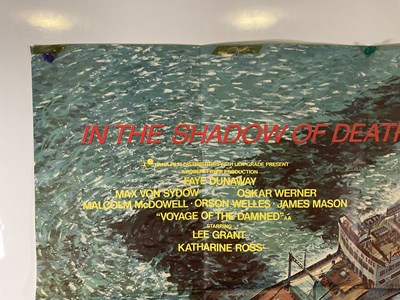 Lot 84 - VOYAGE OF THE DAMNED (1976) UK Film poster for...