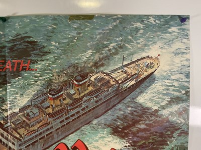 Lot 84 - VOYAGE OF THE DAMNED (1976) UK Film poster for...