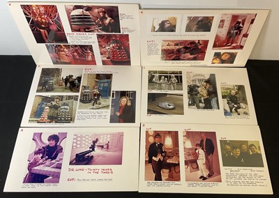 Lot 220 - DR WHO - A group of screen used story and...