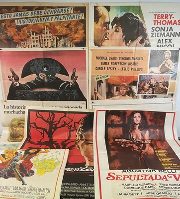 Lot 26 - A group of 9 Argentinian one sheets comprising...