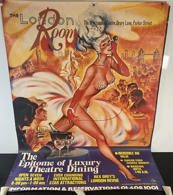 Lot 54 - A cabaret advertising poster for THE LONDON...