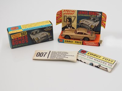 Lot 12 - A CORGI 261 diecast James Bond's Aston Martin...