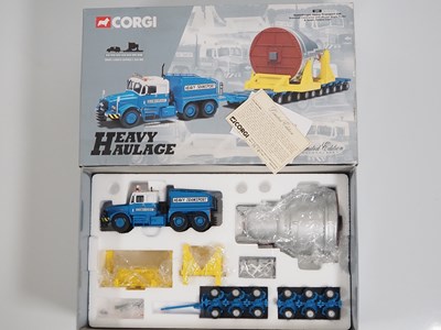 Lot 20 - A CORGI 1:50 scale 18001 Heavy Haulage set in...