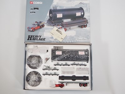 Lot 23 - A CORGI 1:50 scale 31014 Heavy Haulage set in...