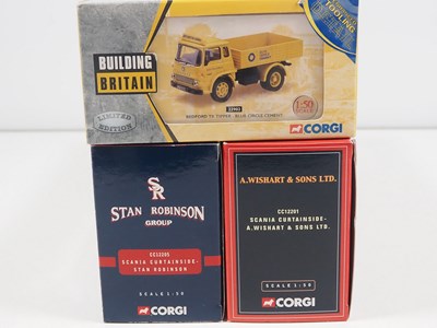 Lot 105 - A pair of CORGI 1:50 scale diecast articulated...