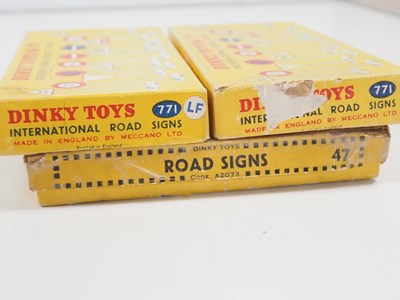 Lot 114 - A group of DINKY original accessories kits...