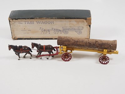 Lot 121 - A BRITAINS diecast Tumbrel wagon set, together...