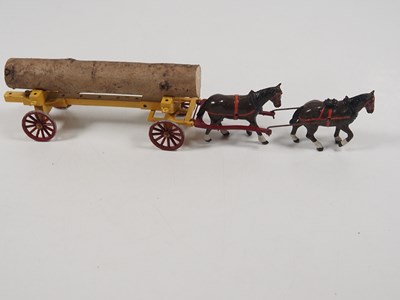 Lot 121 - A BRITAINS diecast Tumbrel wagon set, together...