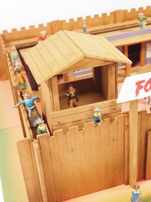 Lot 123 - A group of diecast Cowboys and Indians by...