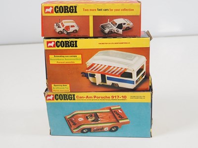 Lot 133 - A group of boxed diecast CORGI vehicles...
