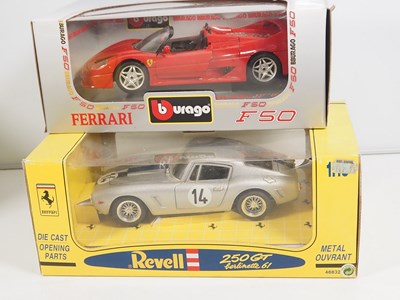 Lot 137 - A group of 1:18 scale diecast racing cars by...