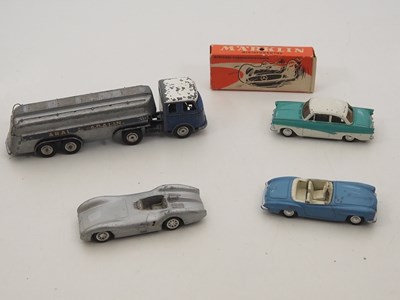 Lot 162 - A quantity of vintage MARKLIN diecast vehicles...
