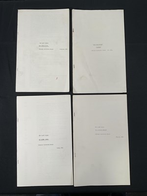 Lot 62 - A group of four Dialogue continuity scripts...