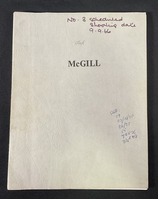 Lot 67 - An original script for MAN IN A SUITCASE -...