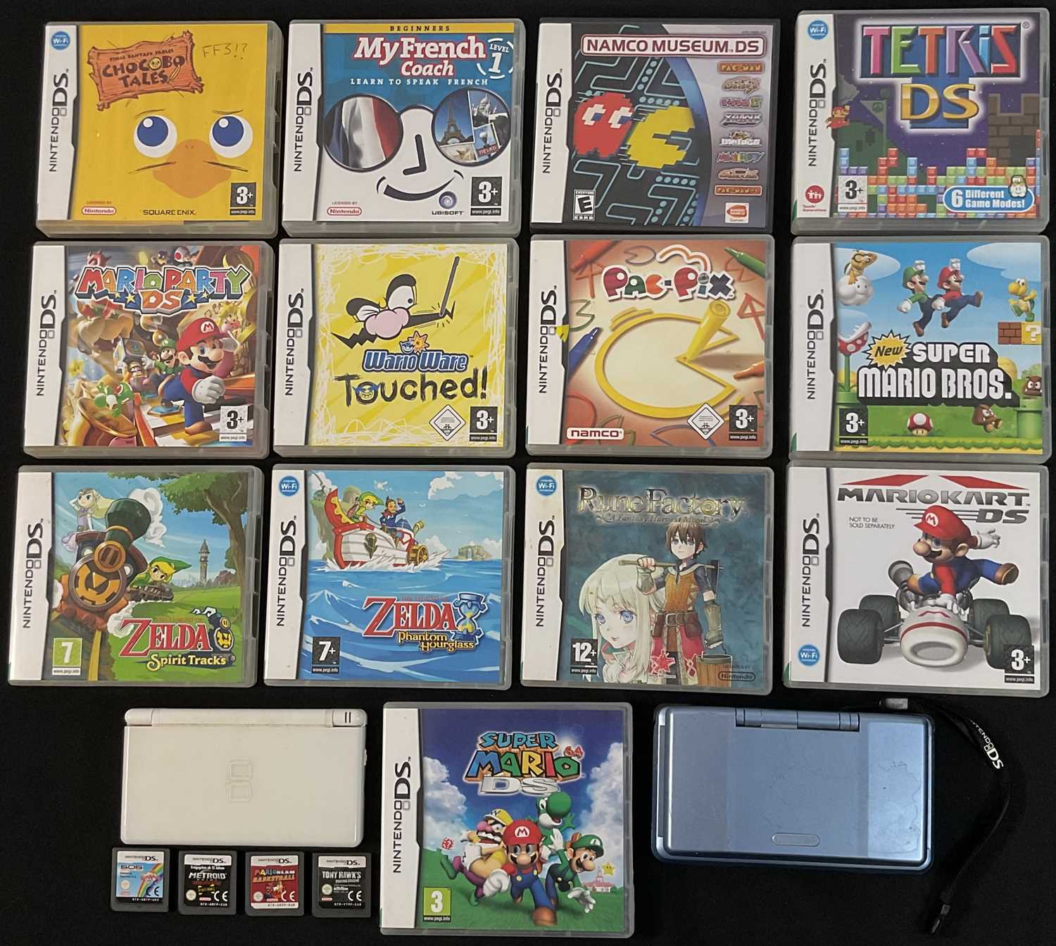 Lot 454 - NINTENDO DS - A Nintendo DS console and A