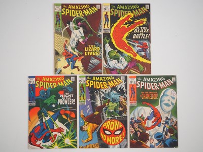 Lot 22 - AMAZING SPIDER-MAN #76, 77, 78, 79, 80 (5 in...