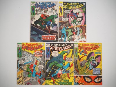 Lot 24 - AMAZING SPIDER-MAN #90, 91, 92, 93, 94 (5 in...