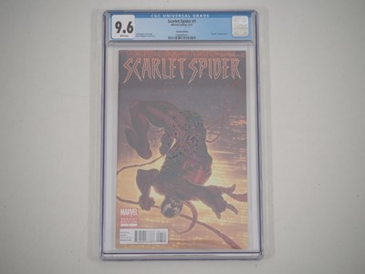 Lot 28 - SCARLET SPIDER VOL. 2 #1 1:50 'VENOM' VARIANT...