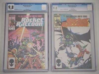 Lot 33 - ROCKET RACCOON #1 & 2 (2 in Lot) - (1985 -...