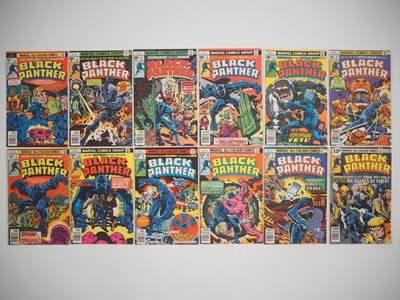 Lot 49 - BLACK PANTHER #1 to 12 (12 in Lot) - (1977 -...