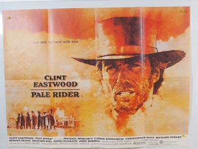 Lot 144 - PALE RIDER (1985) UK quad film poster starring...
