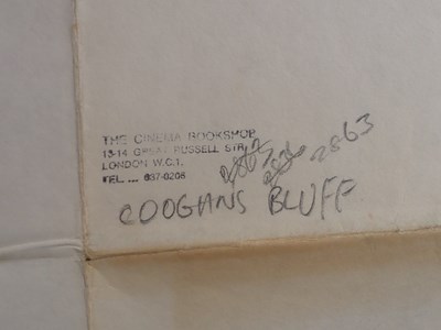 Lot 71 - COOGANS BLUFF (1968) UK Quad - Clint Eastwood -...