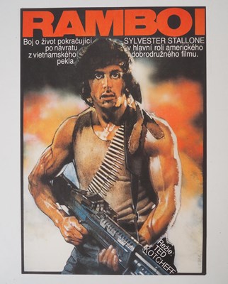 Lot 42 - RAMBO - FIRST BLOOD (1982) - Czech small /...