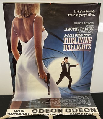 Lot 96 - JAMES BOND: THE LIVING DAYLIGHTS (1987) 60" x...