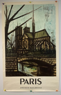 Lot 58 - FRENCH RAILWAYS - PARIS, advertising poster...