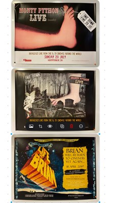 Lot 18 - MONTY PYTHON TRIO - MONTY PYTHON LIVE (MOSTLY)...