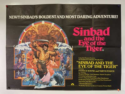Lot 45 - SINBAD AND THE EYE OF THE TIGER (1977) UK Quad...