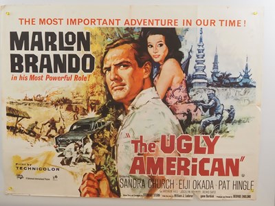 Lot 50 - THE UGLY AMERICAN (1963) - UK Quad film poster...